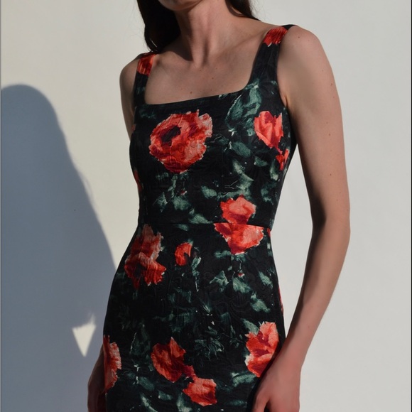 Dolce & Gabbana Floral Silk Sleeveless Dress - Picture 2 of 3